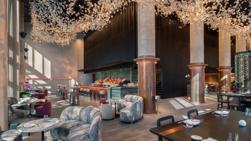 Nobu Hotel Chicago Rooftop Bar_Nobu Chicago Bar.Lounge.Afternoon