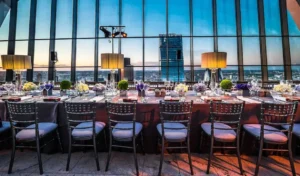 dining at the sky garden