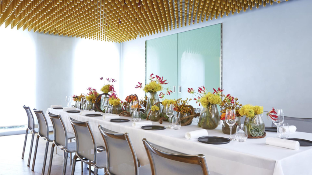 Como the halkin private dining hire london