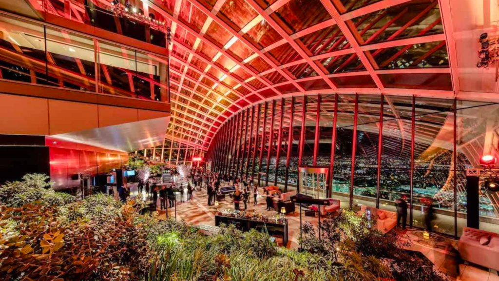 The Sky Garden event venue hire London