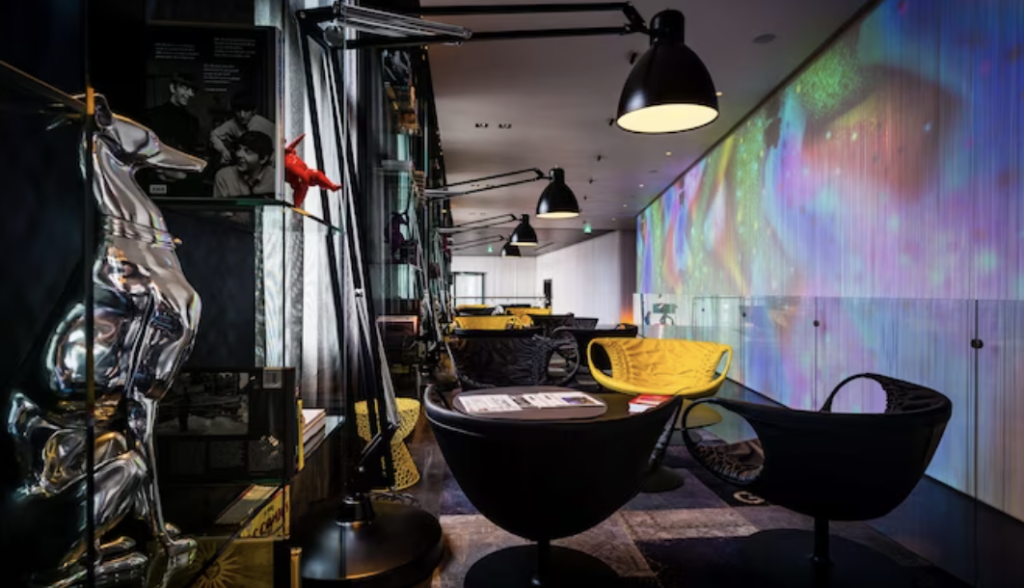 The Lounge & Library event space in Art'Otel Amsterdam