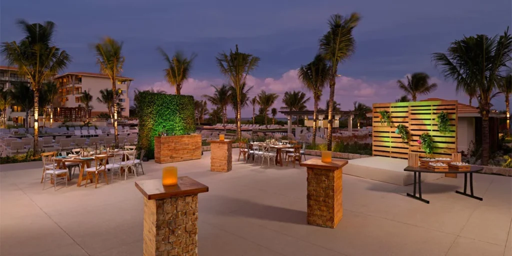 costera terrace hire at unico mexico