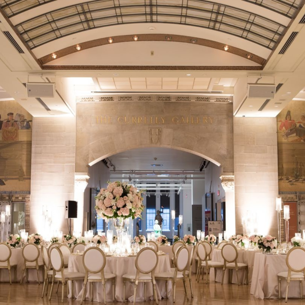 Samuel Hall Currelly Gallery is a versatile and popular event space