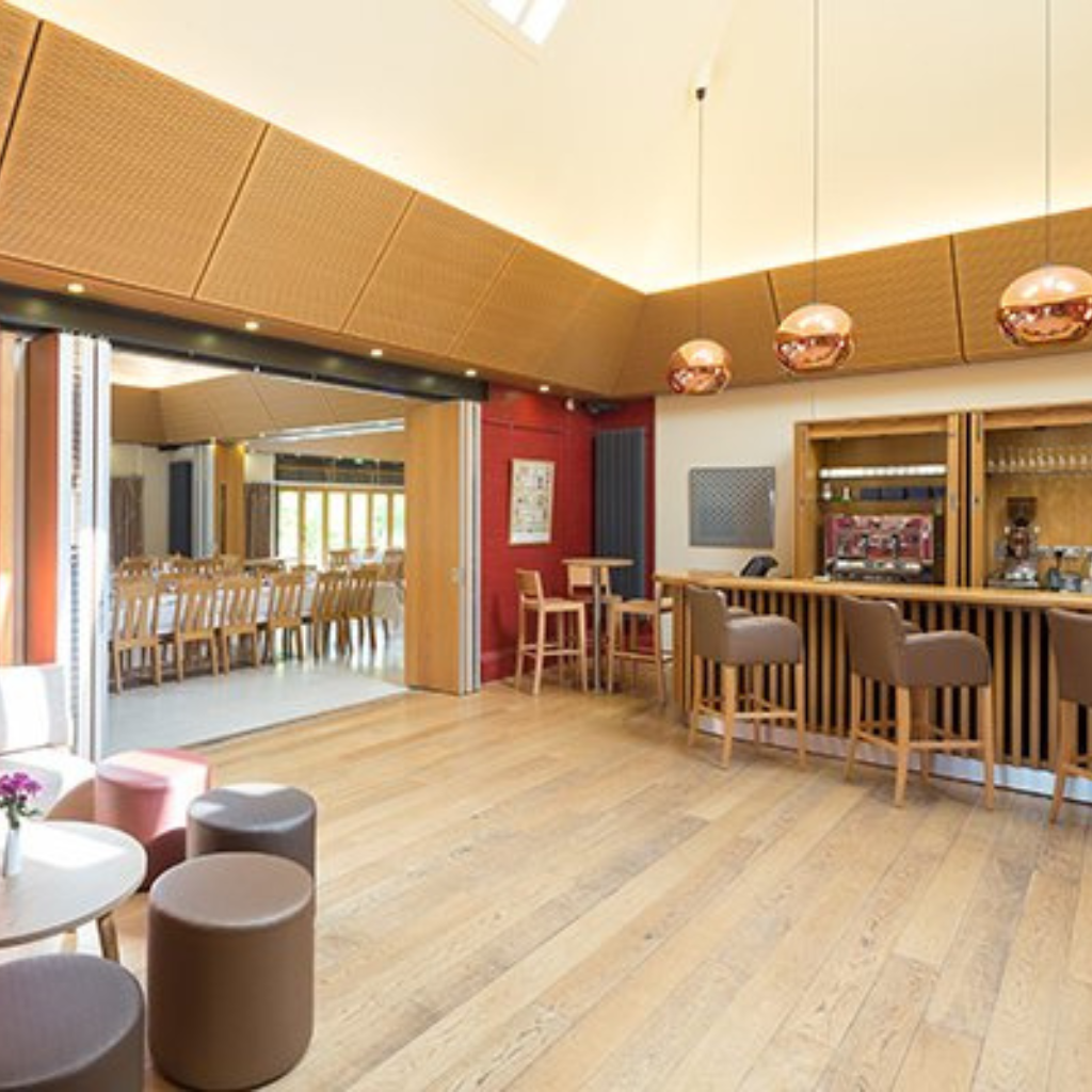 Bar area Kellogg College Oxford