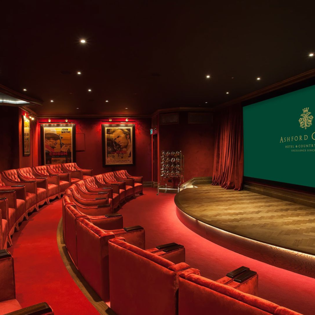 Private screening room Ashford Castle