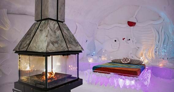 Theme Suite with a Fireplace (1 bed)